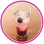ベリーソーダ（ののはな PIZZA ＆ FRUIT DRINK）