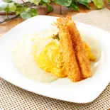 ぷりぷり海老フライ(2本)＆ 【クリーム】オムライス ≪4300≫（デリズ京急鶴見店）