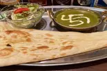 チキンパラックカレー chicken palak curry（マヒマ 日比野店）