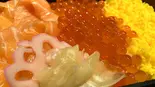 いくら鮭玉子重弁当（旬彩和食くつろぎ(海鮮丼/寿司/天むす/弁当/ふぐ鮟鱇鍋)）