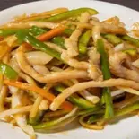 青椒肉絲 Meat ＆ Green Pepper Stir-Fry（チャイナ飯店）