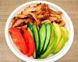 ミックス アボカドケバブ丼 chicken＆ beef Avocado Kebab Rice Bowl（スターケバブインドカレーハラル専門店）