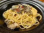【電子レンジ必須】牡蠣のペペロンチーノ（ビストロニシイケ）