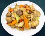 椎茸のオイスターソース炒め(耗油香菇)(香菇王)