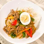 牛プルコギ丼（清瀬 韓国料理 金の家）