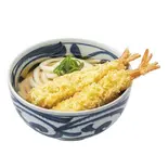 【温】ダブル海老天うどん(ずずず 東日本橋店)