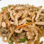 ザーサイと豚肉薄切り炒め:榨菜肉丝（四川中華料理 - 東方紅）
