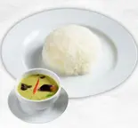 タイグリーンカレー Thai Green Curry【ライス付き】(SAMRAT DINING AND BAR)