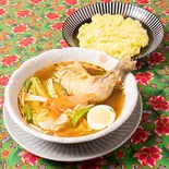 [定番！] チキンスープカレー Chicken Soup Curry（マジックスパイス なにわ店）
