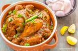 カダイチキン骨付き Kadai Chicken Withbone（Desi tadka (Indian restaurant)）