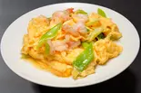 海老と玉子炒め（蓬莱春飯店 千駄木店）