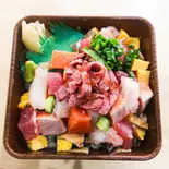 黒ばらちらし丼（TOBI 新丸子店）
