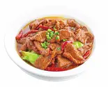 牛肉の四川風煮込み(口福 食彩雲南 過橋米線)