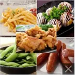 『居酒屋人気メニュー5点セット』( 豪華・パーティー )(丼ぶり・唐揚げ専門店【まんまん】)