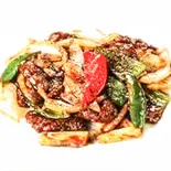 牛肉の黒胡椒炒め（黄鶴楼 餃子酒場）