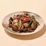 牛肉の黒胡椒炒め（本格四川料理 中村屋）