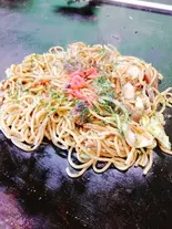 焼きそば(神戸牛スジ)（神戸風お好み焼きじゅんじゅん）