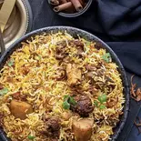マトンビリヤニ【MUTTON BIRIYANI】（グラス 月島店）