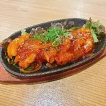 若鶏のチリソース炒め（鉄板焼肉 スタミナ亭 清水店）