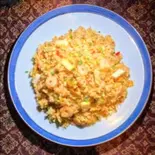 インド風海鮮スパイシーチャーハン/Fried Rice(インド料理 QUEEN GARDEN)
