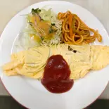 オムレツ定食（喫茶＆グリル 彩）