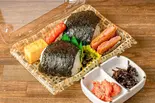 紅鮭、昆布のセット(新宿秀吉)