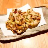 大粒納豆かき揚げ（小松庵総本家）