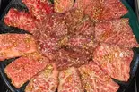 A5黒毛和牛ハラミ盛り合わせ（焼肉SHION）
