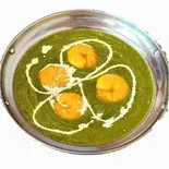 ほうれん草海老カレーsag prawn curry（HIMALAYA）