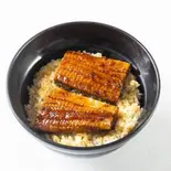 【新価格】大型日本うなぎ1/4尾(60g)の『うな丼』(清流うなぎ月島 東大赤門前店)