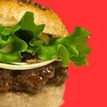 てりやきバーガー Hamburger with Teriyaki sauce（BABANBABANBURGER）