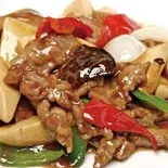 牛肉のオイスターソース炒め（中華料理美膳房）