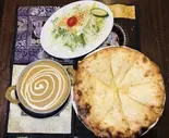 【当店人気No.1】スペシャルチーズナンセット(SPECIAL CHEESE NAN SET)（アリサナンハウス）