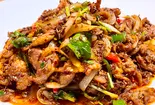 ラム肉のクミン炒め【孜然羊肉】（川覇王）
