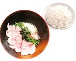 汁なし ちゃあしゅうumi出汁ソバ 白ご飯セット（鯛出汁らーめん 琴ね 西九条店）