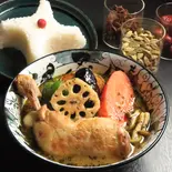 パリパリチキンレッグ(薬膳スープカレー忍者 たぬき)