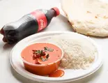 マトンカレーライス ・ドリンク付き Mutton curry rice with drink（ビクトリア ケバブ ビリヤニ ハラル 専門店Victoria Kebab Biryani Halal house）