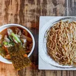 牛すじつけそば（麺酒場 なすび）