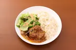 インドの贅沢なモルグポラウ（インドレストラン アミン）