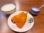 アジフライ定食(アジフライ1枚)（手作り定食 台所ふね）