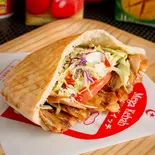 ①ピタミディアムチキン Pita Medium Chicken（Mega Kebab 大須1号店 Halal ハラール）