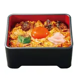 とろたま絶品炭火焼き親子重 Ultimate Char-Grilled Simmered Chicken & Egg Rice Box w/Raw Egg(なか卯 福岡半道橋店)