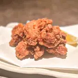 安定の鶏の唐揚げ（串揚げ 麒麟）