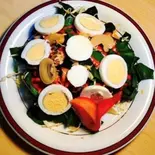 ほうれん草サラダ/Palak Salad（インド料理 Shiva）
