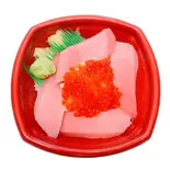 マグロイクラ丼(丼丸箱崎店)