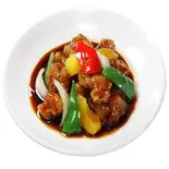 鶏肉衣揚げの黒酢ソース炒め（中華料理　南砂餃子坊　北砂店）