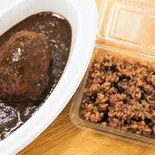 酵素玄米100g&ハンバーグ(酵素玄米のGoen)