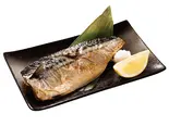 塩サバ焼き Grilled salted mackerel（うま味家 マサラ）