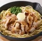 ポークバターパスタ（洋食屋 やまの）