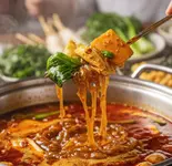 黄金比の旨辛スープが絡む！厚揚げとたっぷり野菜の満腹麻辣湯（bar LTD.3）